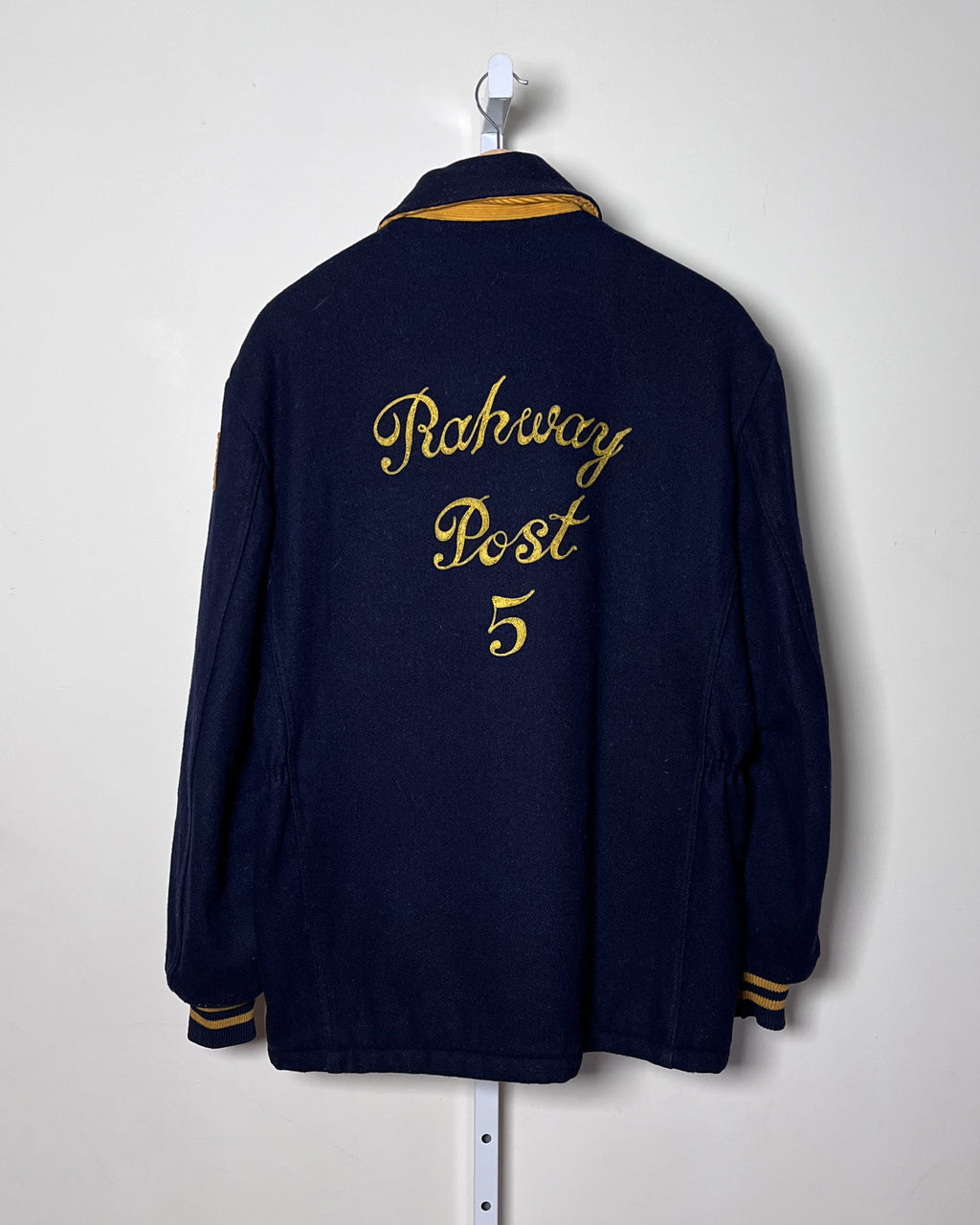 Embroidered American Legion Wool Jacket, Lined