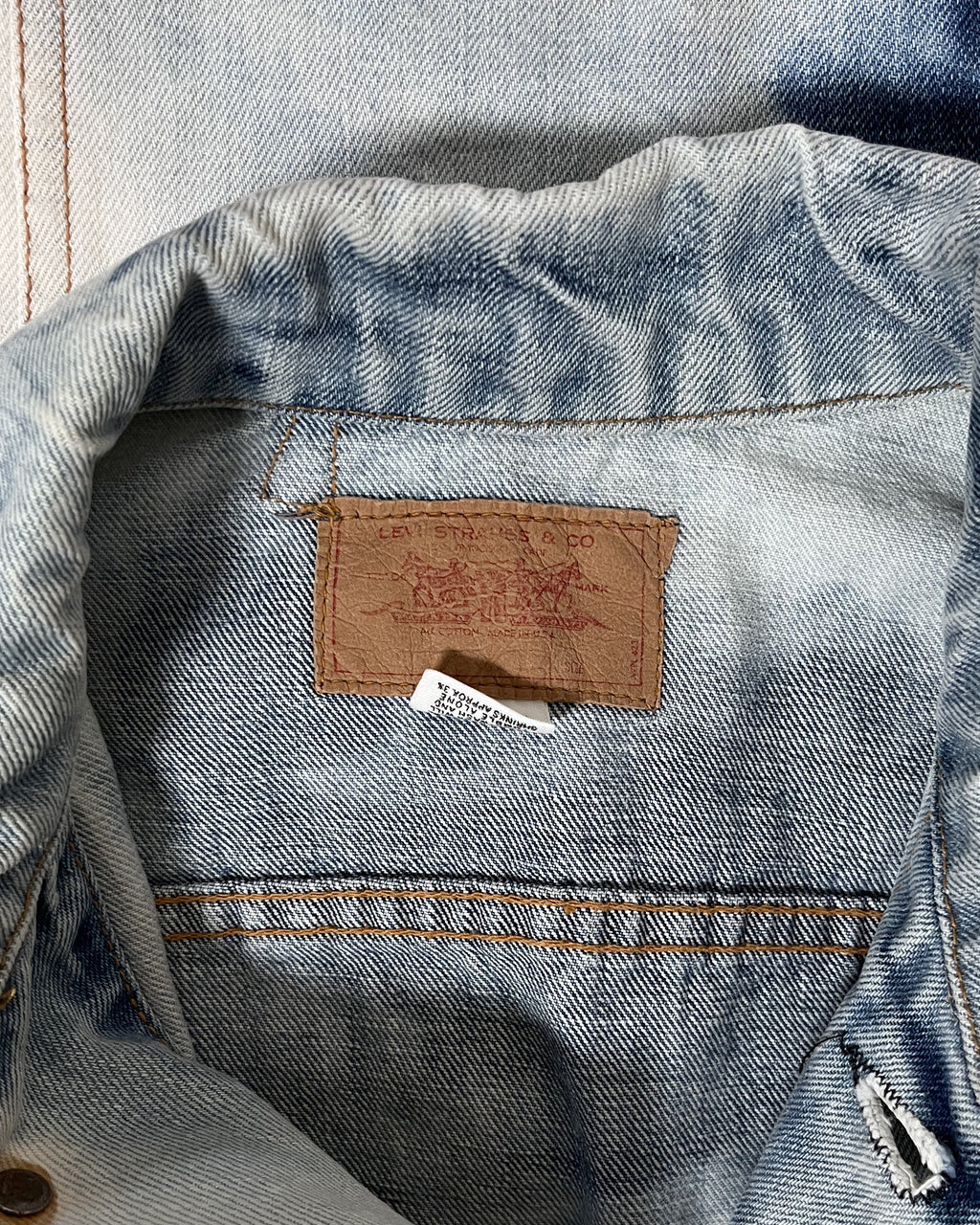 Bleached Levi's Type III