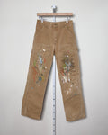 Carhartt Paint-Splatter Double-Knee Carpenter Pants - 28x30