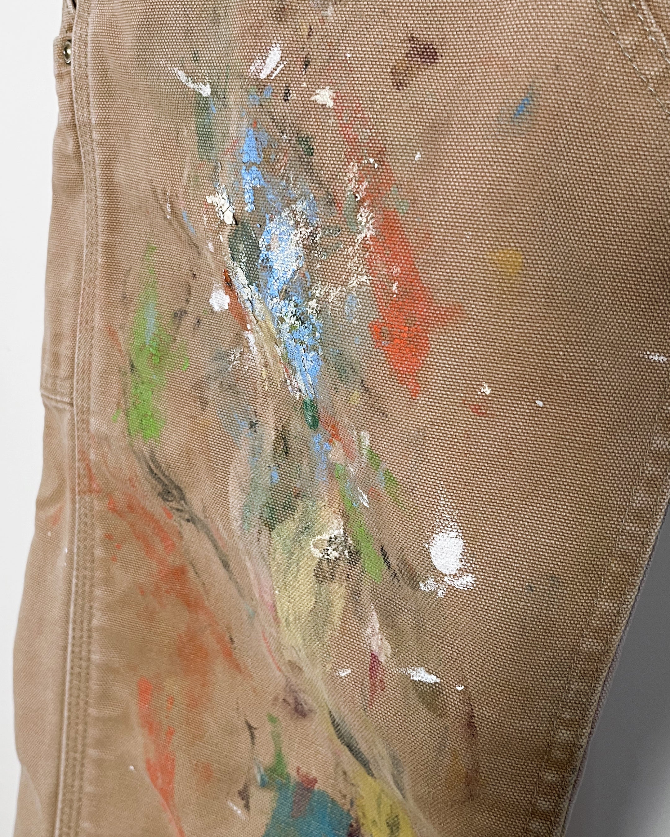 Carhartt Paint-Splatter Double-Knee Carpenter Pants - 28x30