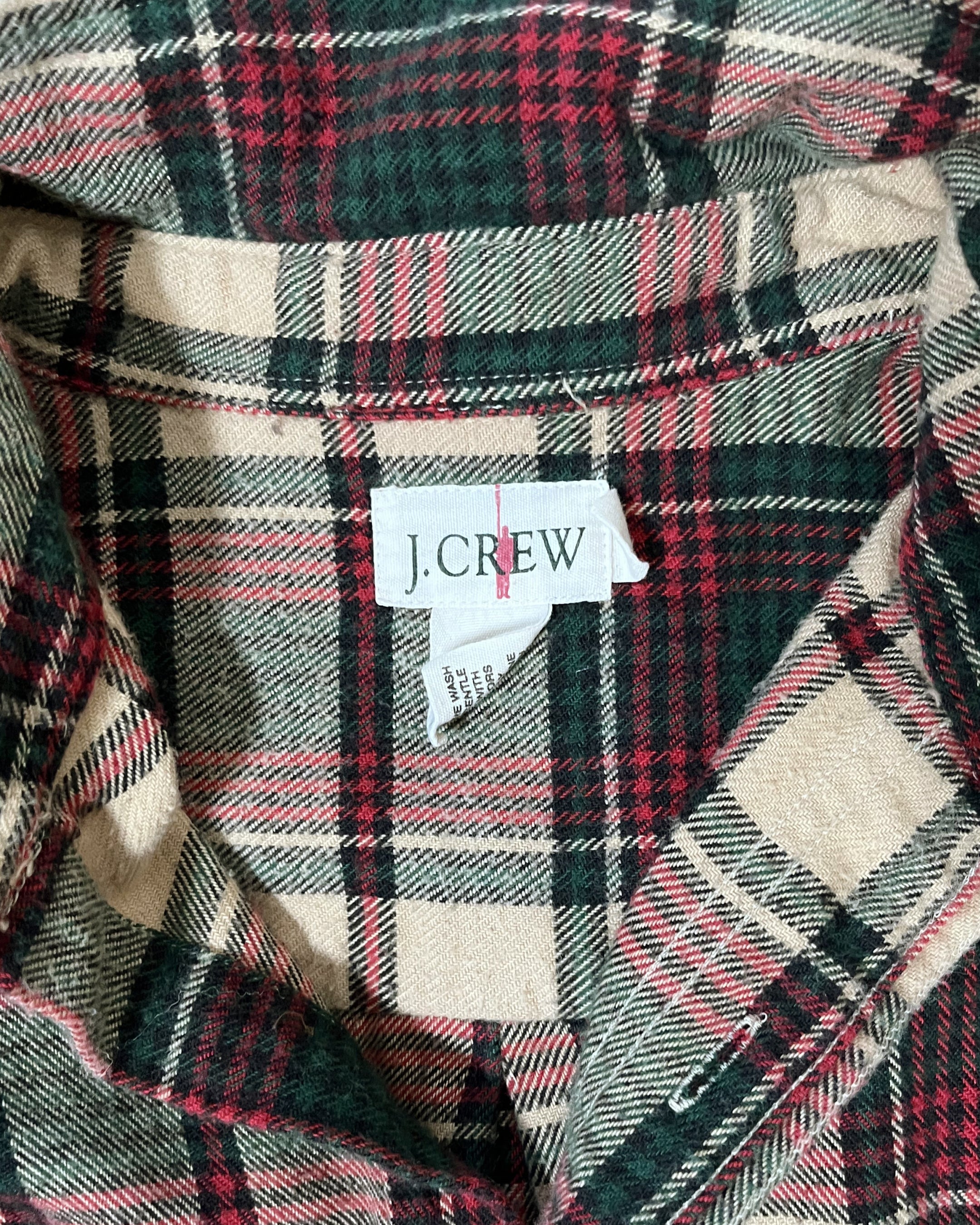 J. Crew Oarsman Flannel Shirt