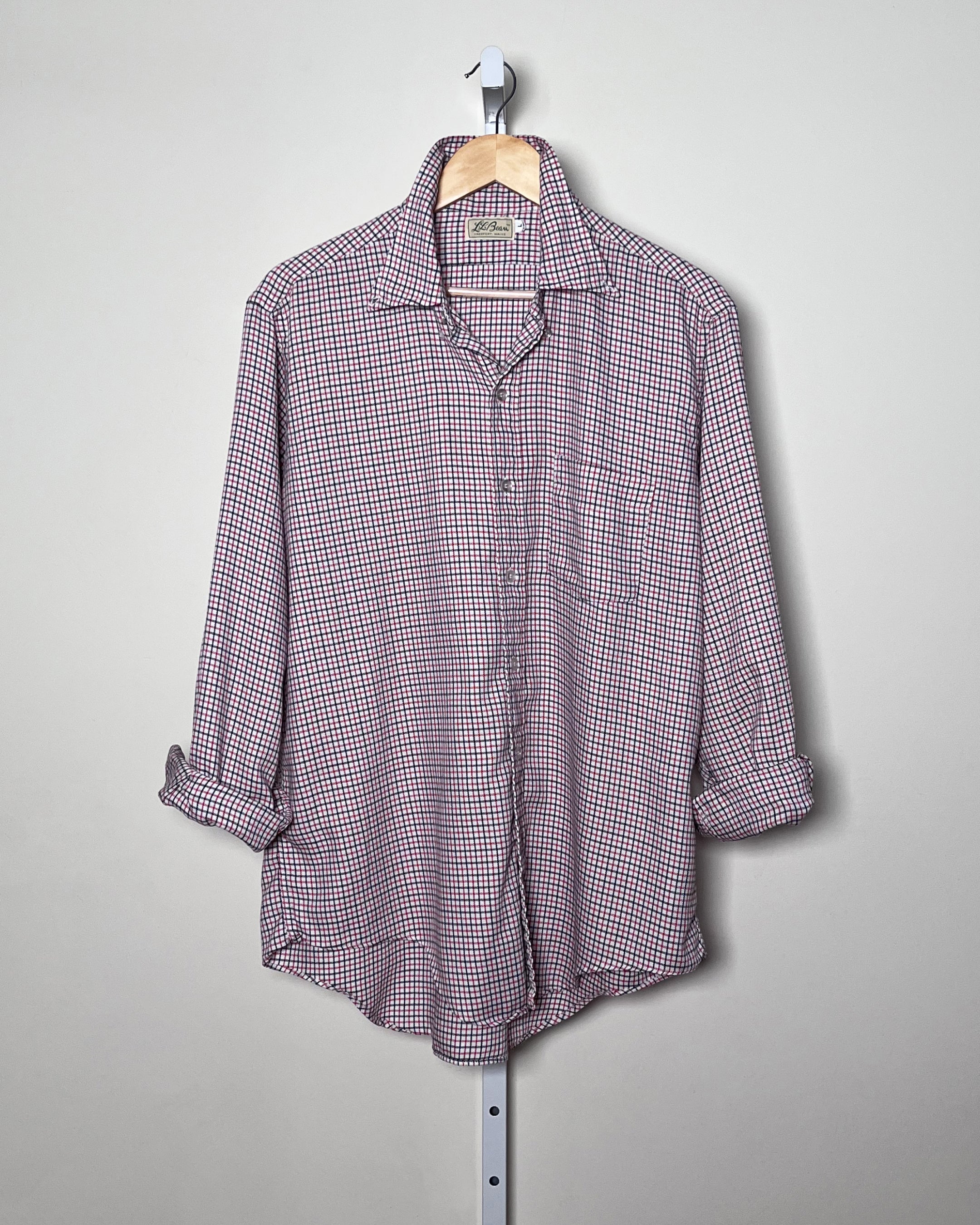 L.L. Bean Tattersall Shirt - Large