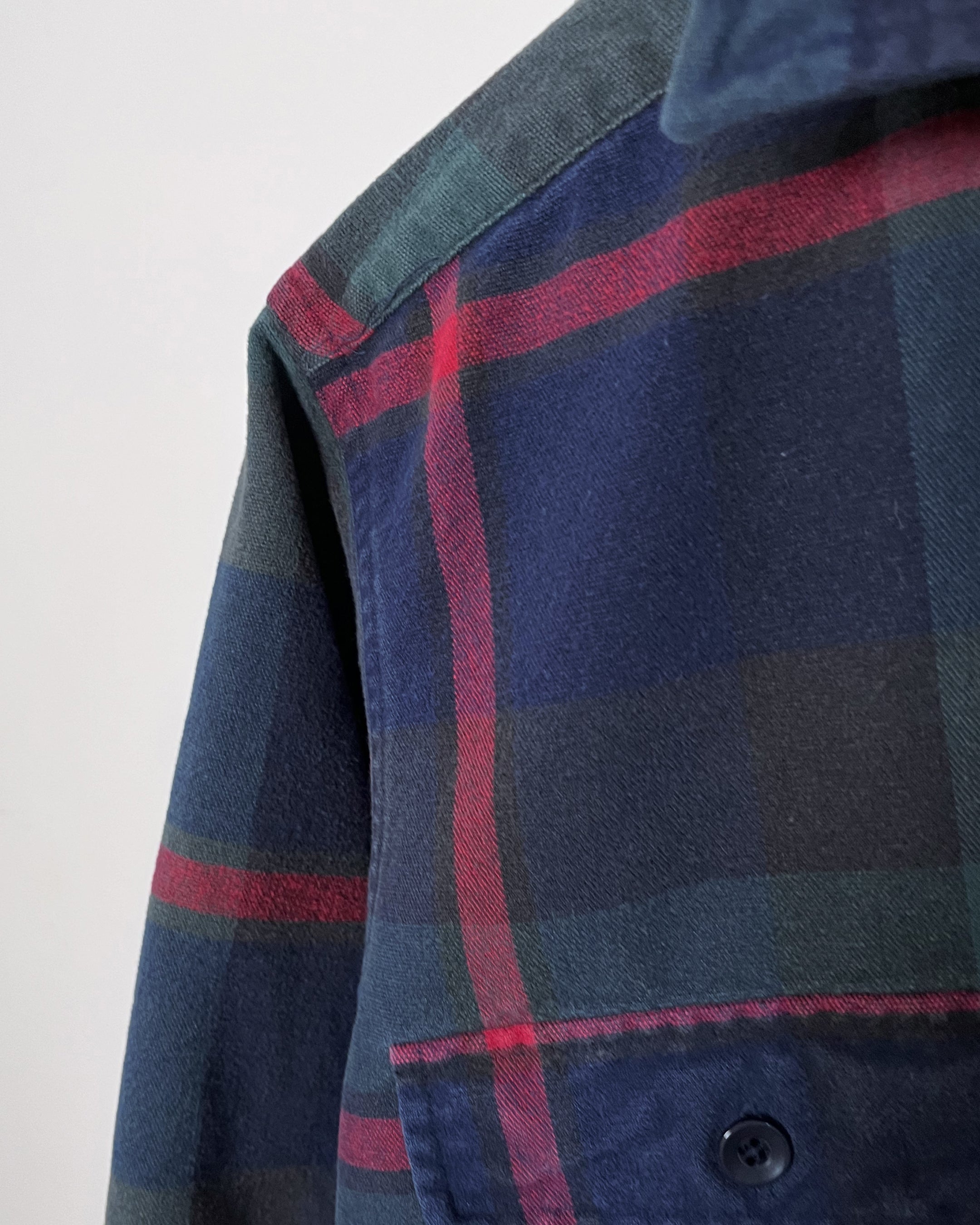 L.L. Bean Plaid Chamois Cloth Shirt - Medium
