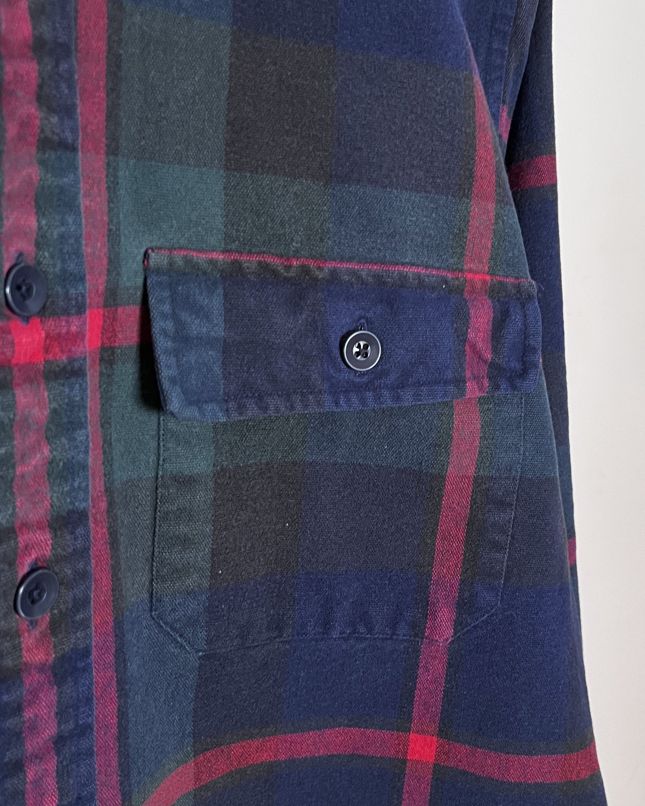 L.L. Bean Plaid Chamois Cloth Shirt - Medium