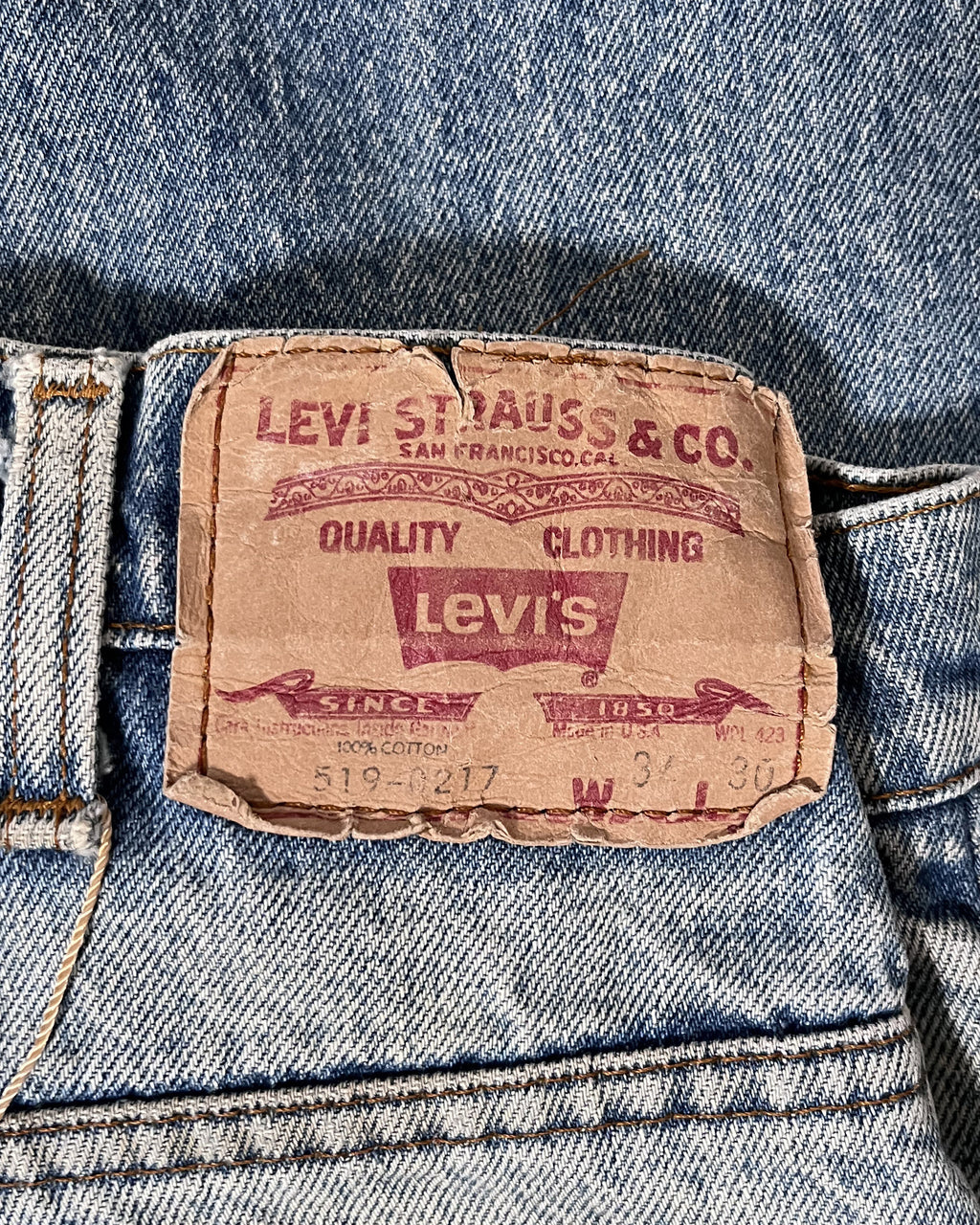 Levi's 519 Orange Tab - 33x30