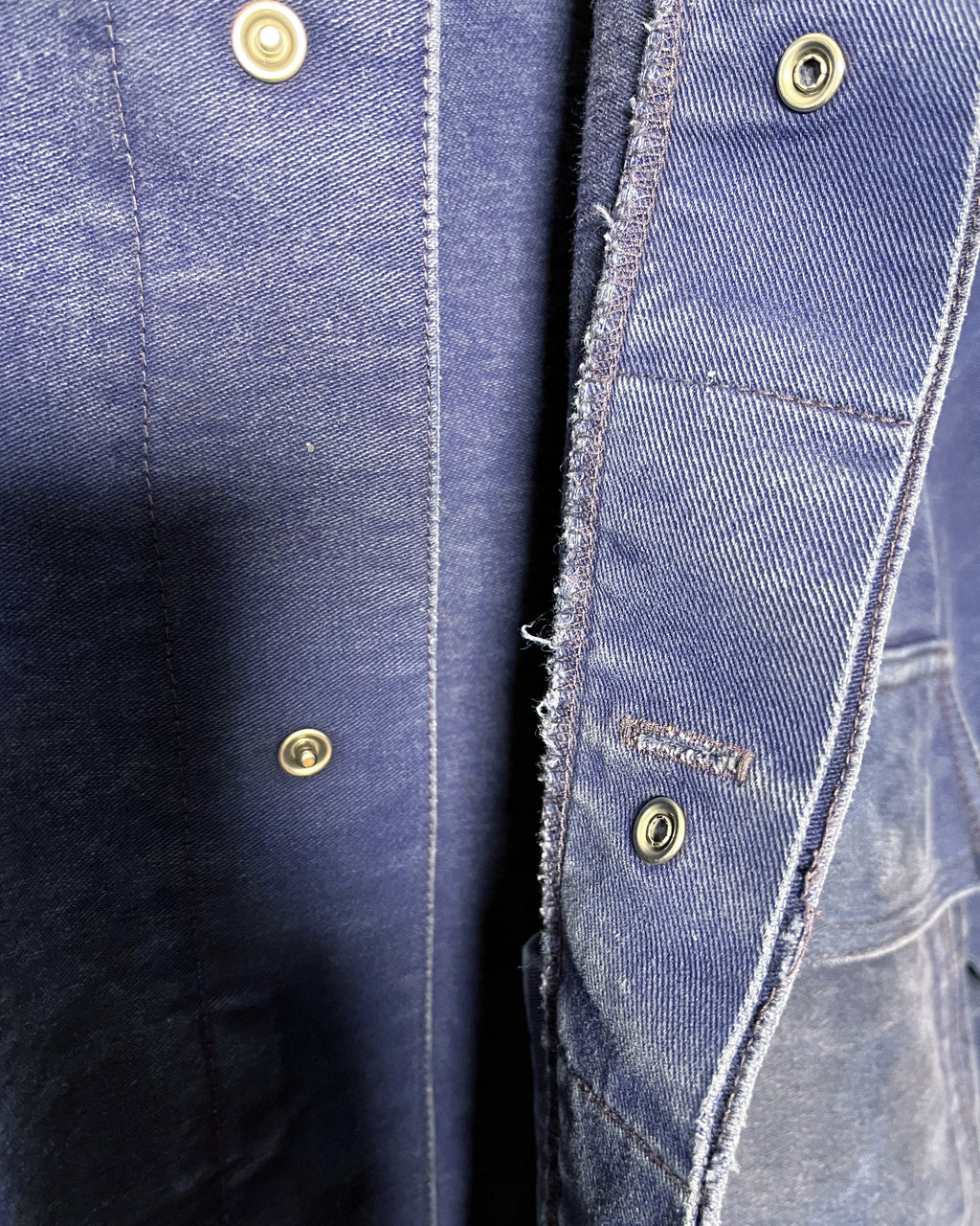 Snap-Front Moleskin Chore Coat