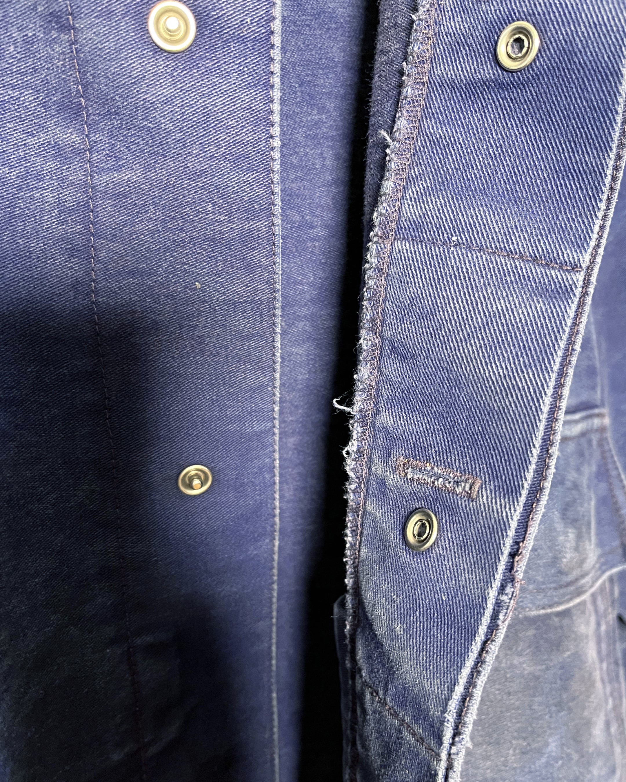 Snap-Front Moleskin Chore Coat