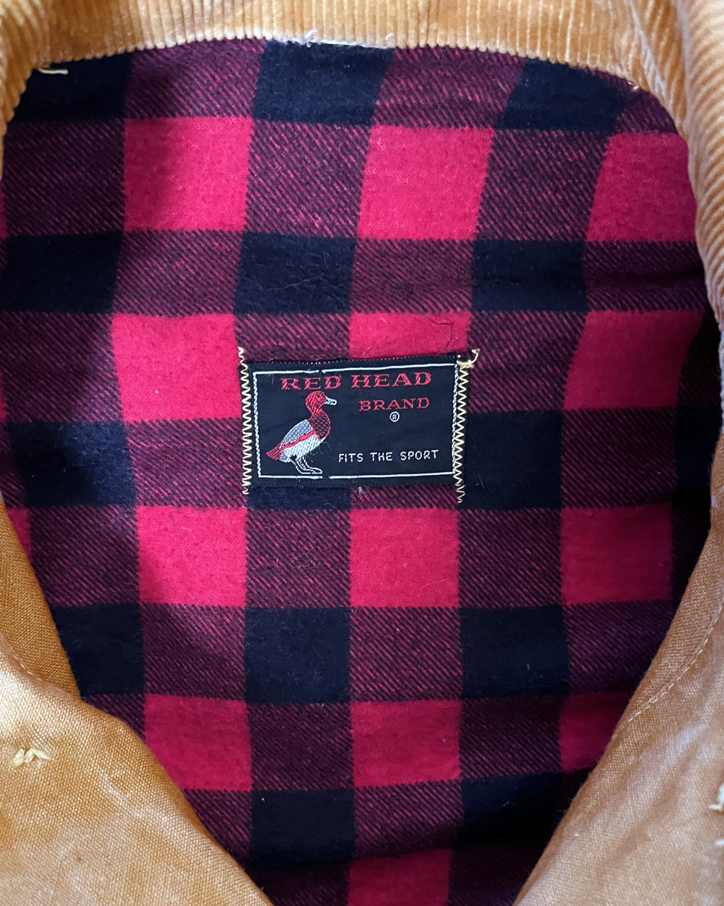 Vintage Red Head Hunting Jacket - Large/Extra Large