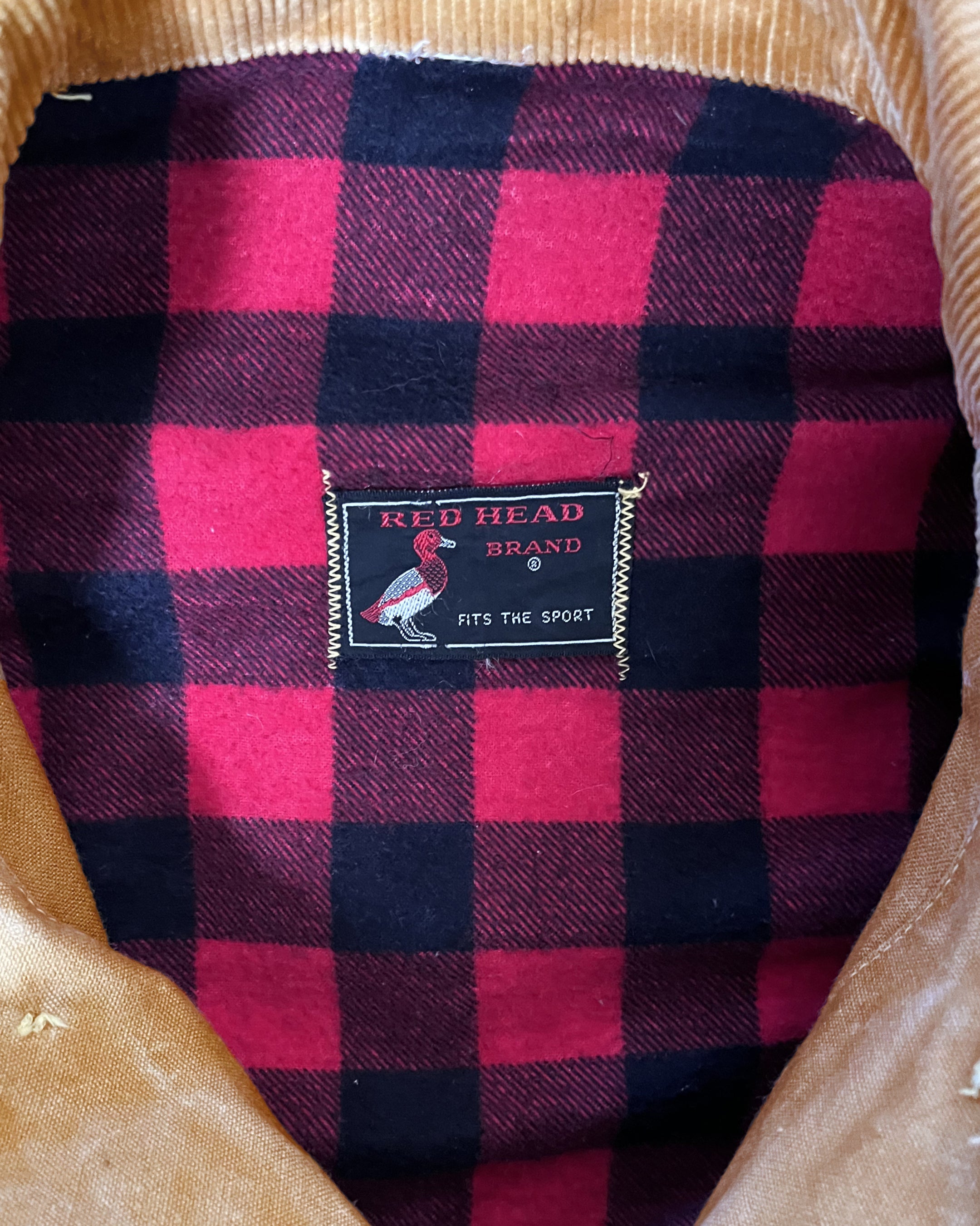 Vintage Red Head Hunting Jacket - Large/Extra Large