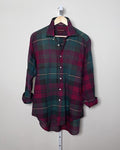 Vintage Chaps Ralph Lauren Plaid Madras Shirt - Large