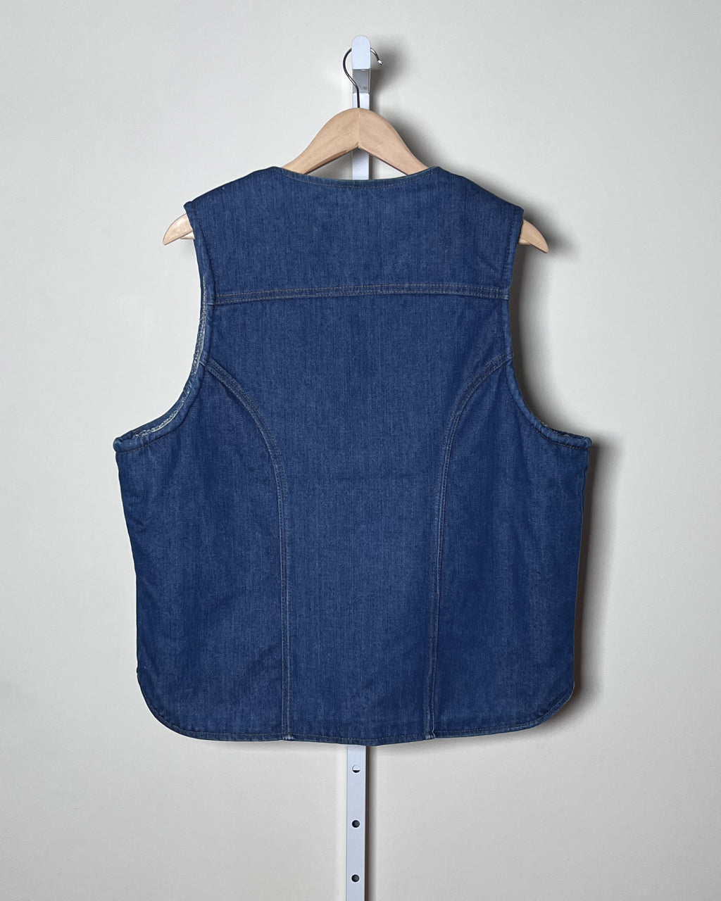 Wrangler Sherpa Lined Denim Vest
